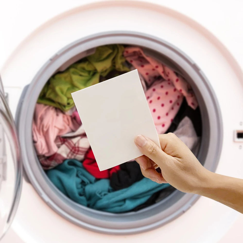 FNC745 Wholesale Washing Zero Waste Laundry Strip Detergent Sheet Power Sheets
