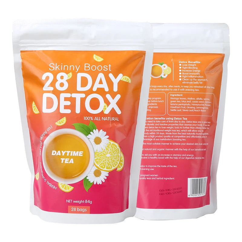 Fast Slimming Supplement Boost Metabolism 28 Days Detox Tea Suppress Appetite Supplement