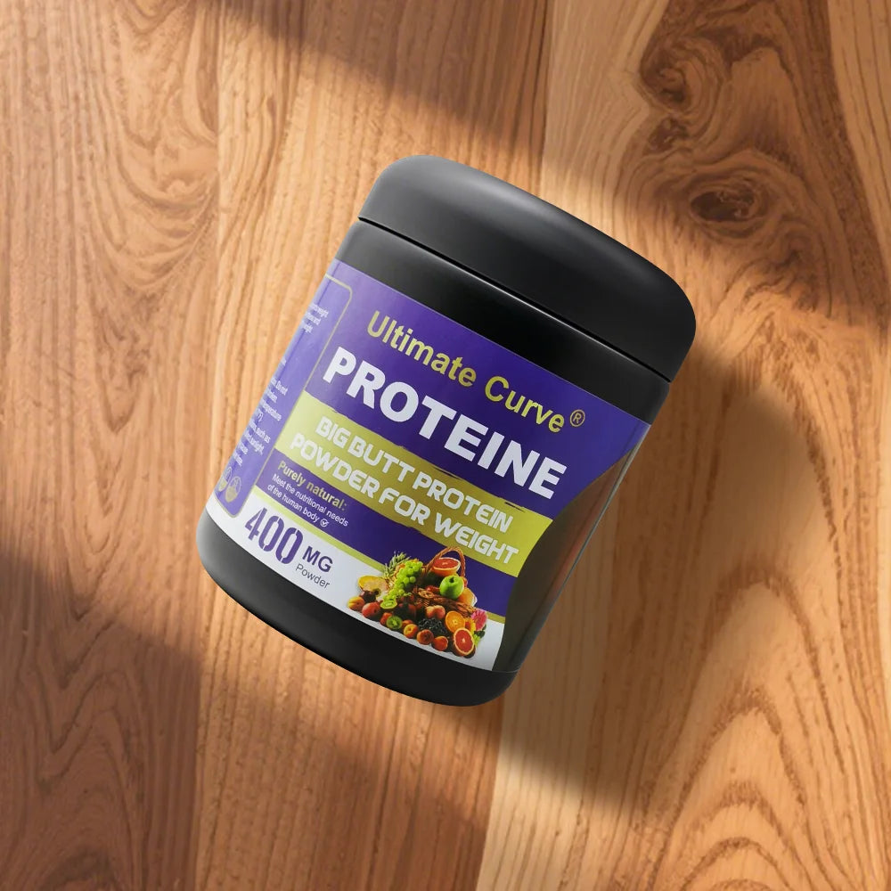 2025 Hot Sale the Best Purely Natural Supplement for Big and Round Buttock Booty Hip up 400g Butt Enlargement Protein Powder