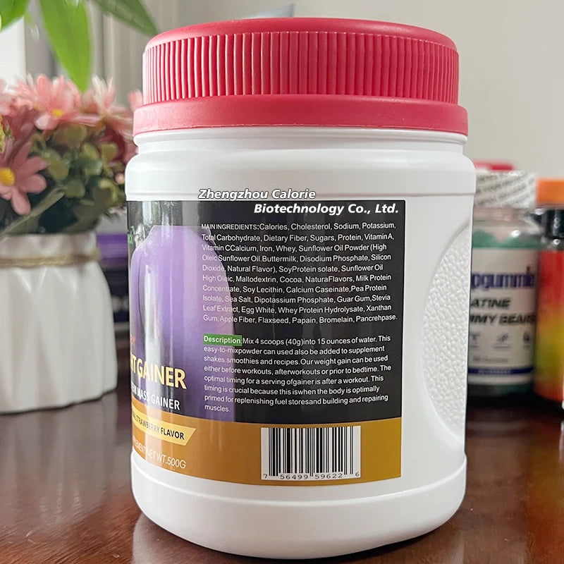 Factory Private Label Sports Mass Gainer Bodybuilding Weight Supplement Powder for Adults