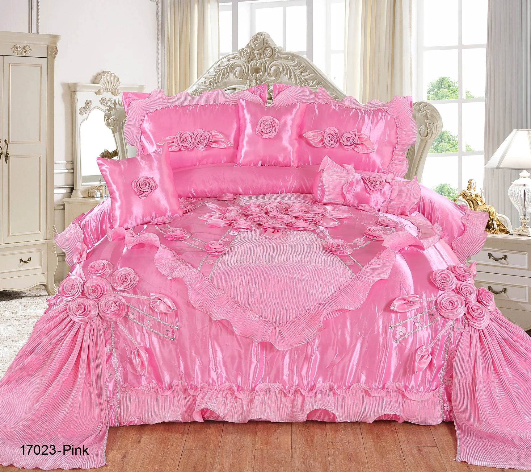 Valentine's Day Wedding Sheet Set Bedding Set king Size for Sale Bride Cotton Duvet Set Bed Sheet king Ready to Ship