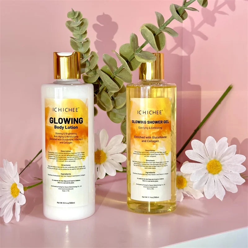 Black Skin Care Products All Natural Glowing Turmeric Private Label Skincare Set Glowing Skin Products with Low Price White Skin