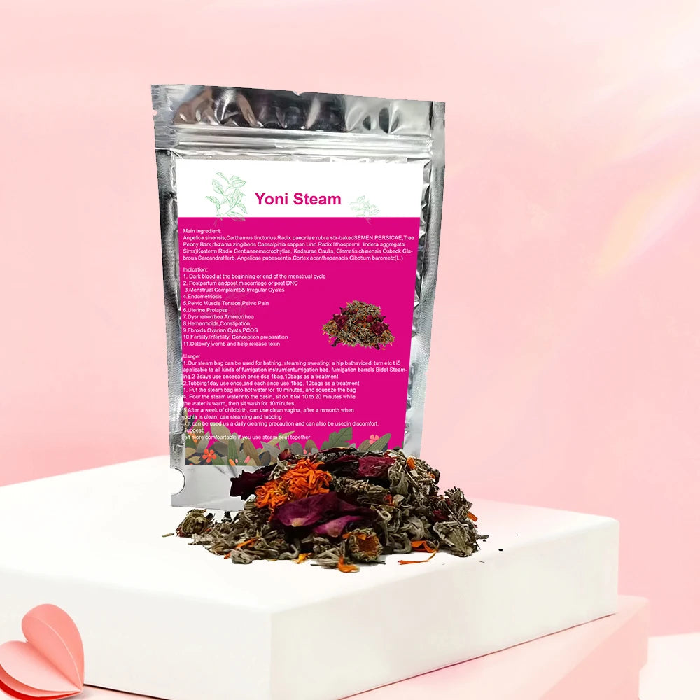 Female Intimate Part Care Vaginal Steaming Private Label Yoni Steam Herbs for Fertility