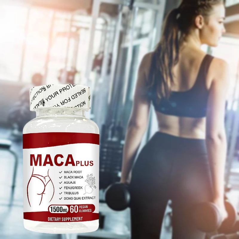 OEM/ODM Private Label Organic Maca Gummies Vegan Dietary Fiber Supplements