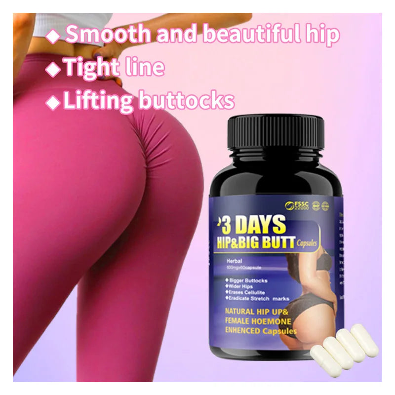 OEM Big Butt Butt Capsule Enhancement Pill Beauty Products Are Available to Eliminate Stretch Marks for Pregnant Women
