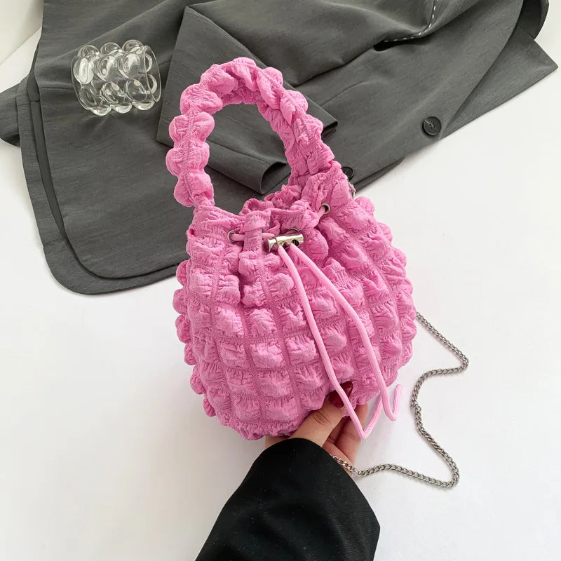New Luxury Handbag Wholesale Bulk Purchased Large Capacity Fashion Ladies Puffy Purse Shoulder Bag Tote Bag Shoulder Bag