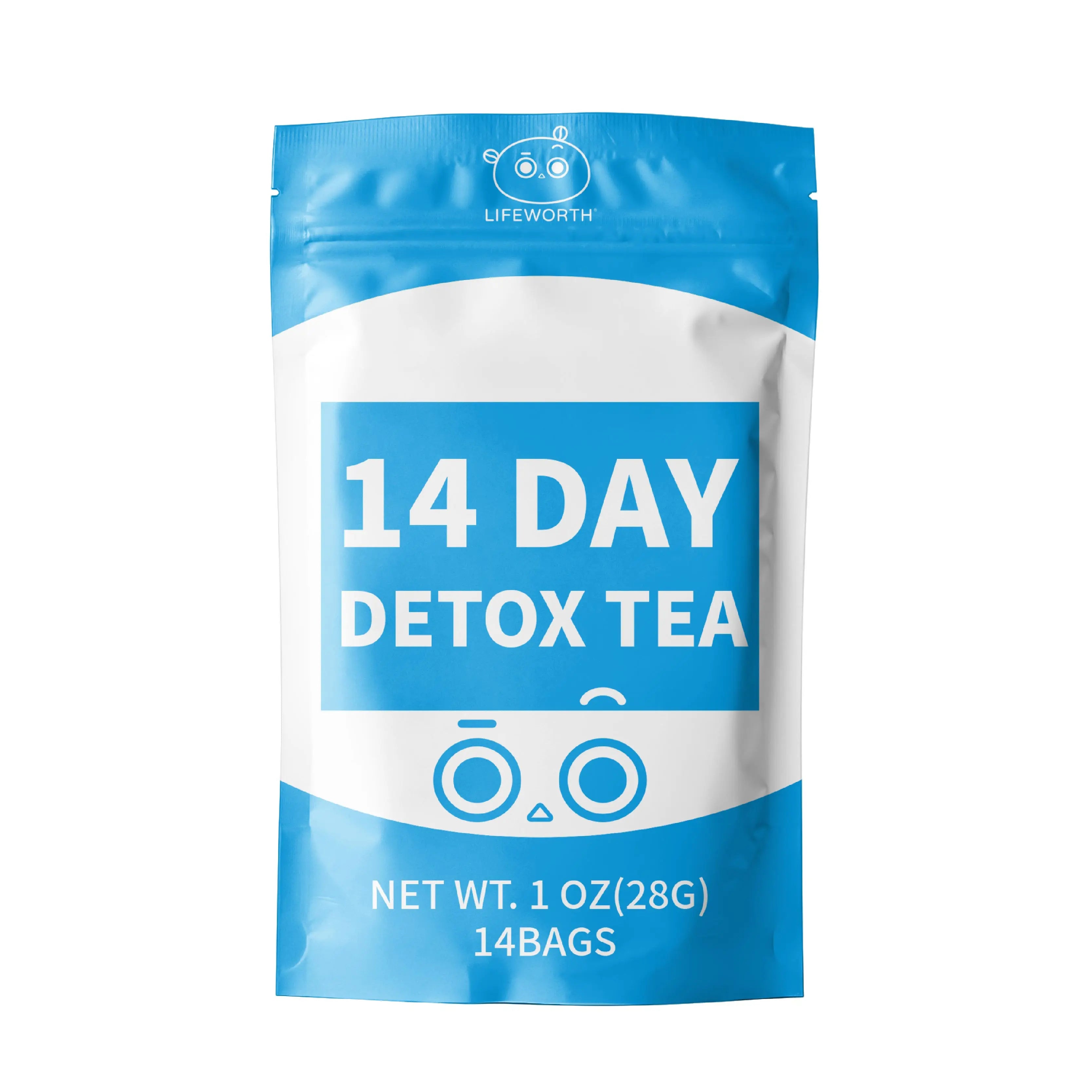 Lifeworth OEM Diet Private Label Detox Tea Weight Loss Tea for Skinny