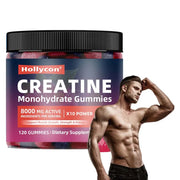 Chinese Wholesale Creatine Monohydrate Gummies Muscle Growth Healthcare Supplements Gummy Candy Strength & Energy Soft Candies