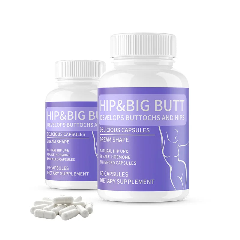 OEM Private Label Customize Logo High Quality Butt Hips Enlargement Buttock Enhancement Vegan Hip Lifting Capsules