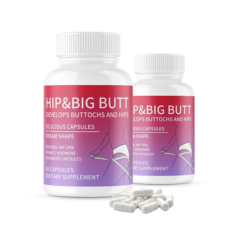 OEM Private Label Customize Logo High Quality Butt Hips Enlargement Buttock Enhancement Vegan Hip Lifting Capsules