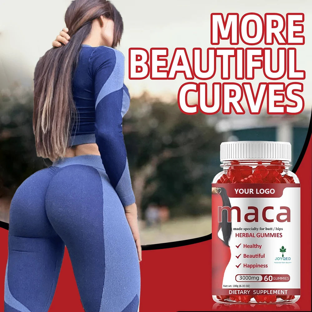OEM/ODM BBL Curves BBL Gummies Candy Maca Plus Gummy Vitamins Butt-Lifting and Thigh Enlargement Firming Hip