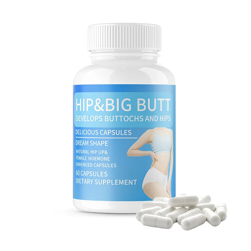OEM Private Label Customize Logo High Quality Butt Hips Enlargement Buttock Enhancement Vegan Hip Lifting Capsules