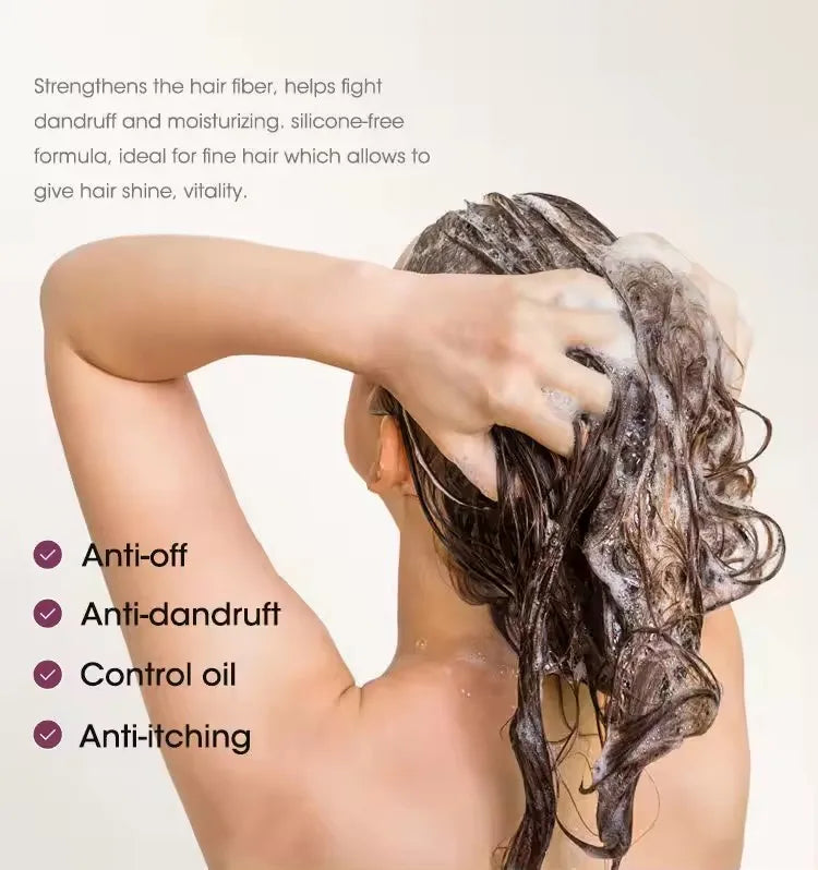 Private Label Hair Curly Dreadlocks Oil Control Professional Hair Growth Shampoo and Conditioner Set
