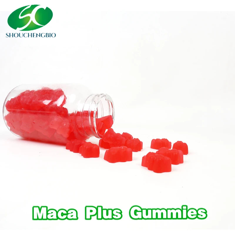OEM/ODM Private Label Organic Maca Gummies Vegan Dietary Fiber Supplements