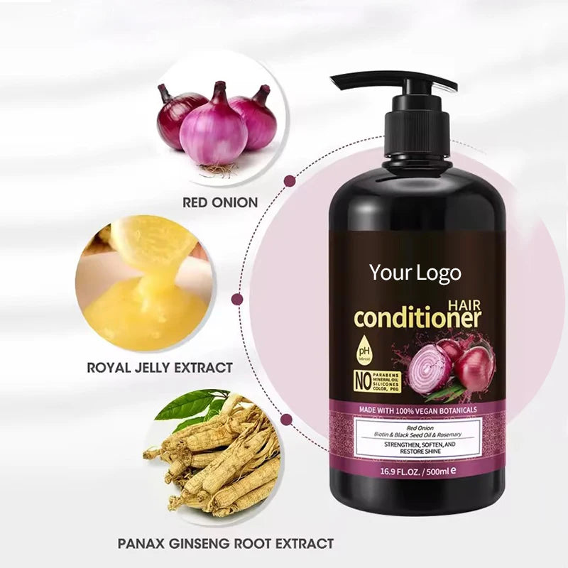 Private Label Hair Curly Dreadlocks Oil Control Professional Hair Growth Shampoo and Conditioner Set
