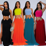 In Stock CY901739 Maxi Dress Backless Woman Long Dress Beach Wearing