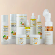 New Design Factory Custom logo 5 in 1 Whitening Vitamin c Tumeric Skin Care Set Face Care for Women Face Care