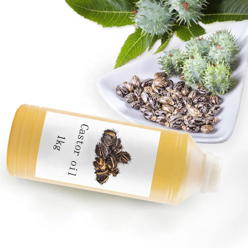 Lanthome Factory Price Bulk Jamaican Black Castor Oil Organic Refined Castor Oil for Hair Beard Eyelah Eyebrows Growth