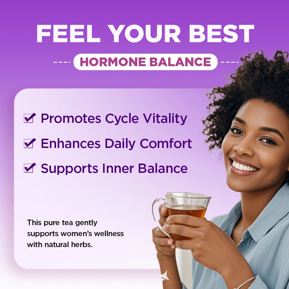 Chinaherbs Factory Direct Organic Hormone Balance Tea Menopause Wellness Hormone Balance Tea