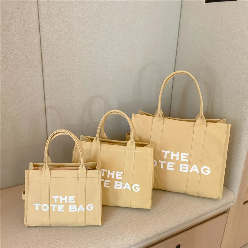 Printed Tote Bag High Version Large Capacity Hand Bill Shoulder Letter Crossbody