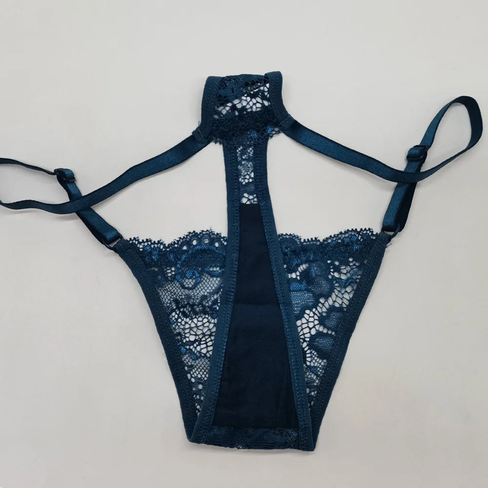 Wholesale Cheap Sexy Thong Women Panties Lace Underwear Women G-String Solid Color Female Underpants  Women Underwear