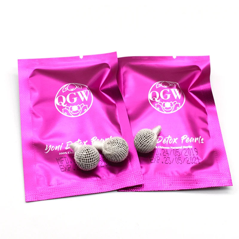 100 % Herbal Vaginal Cleaner Detox Pearls Yoni Tightening Detox Pearls Cleanse Tampons Yoni Pearl