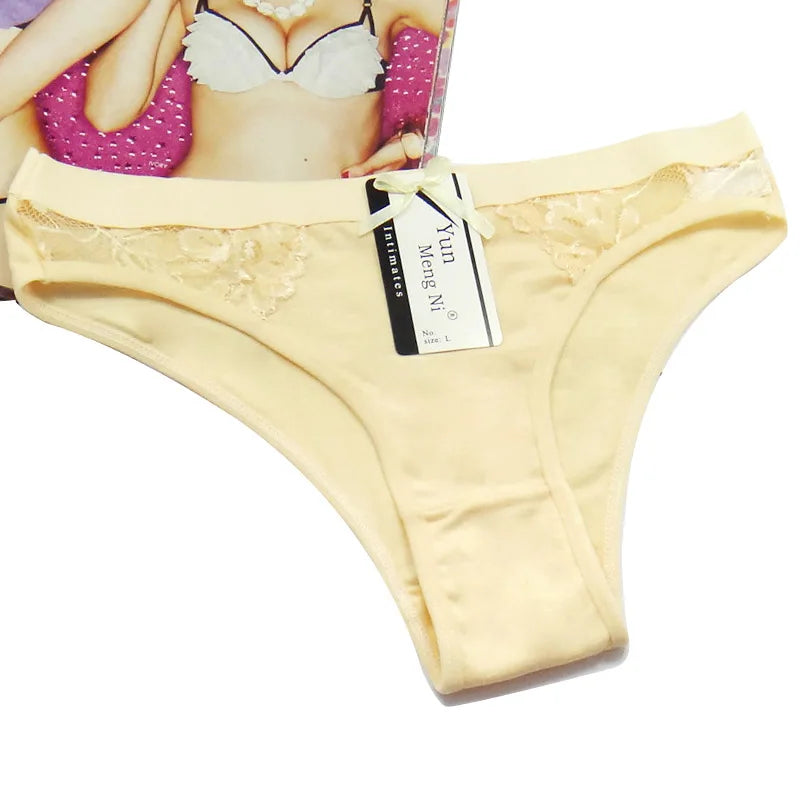 Yun Meng Ni Underwear Sexy Lingerie Breathable Cotton Women's Panties