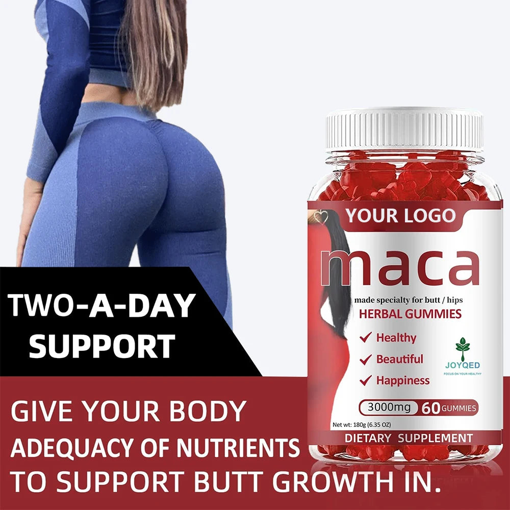 OEM/ODM BBL Curves BBL Gummies Candy Maca Plus Gummy Vitamins Butt-Lifting and Thigh Enlargement Firming Hip