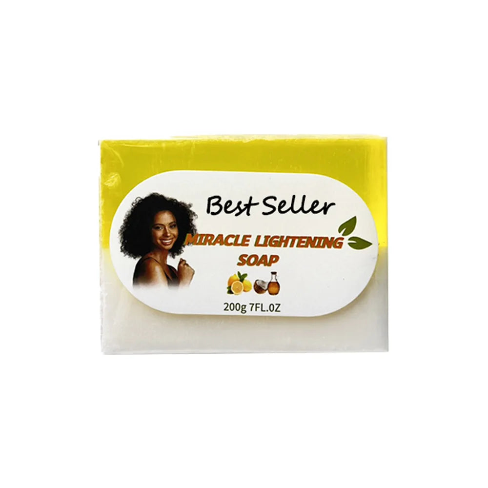 Best Seller Whitening Skincare Kit with AHA Vitamin C Includes Body Lotion Serum Face Soap & Dark Spot Corrector for Brightening