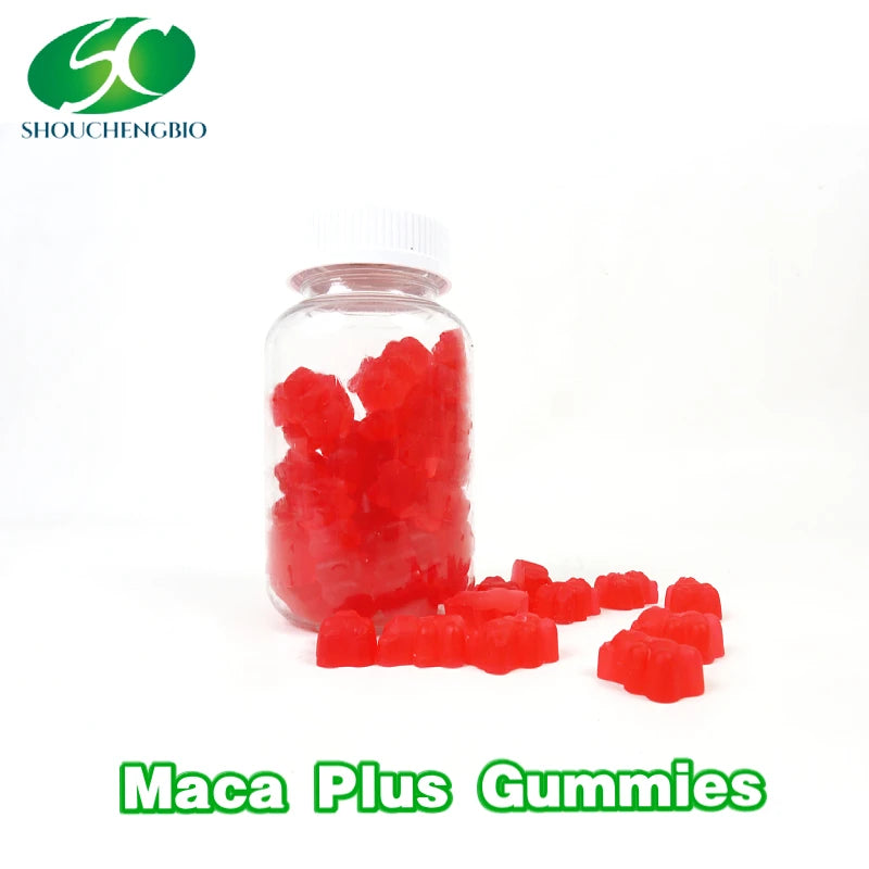 OEM/ODM Private Label Organic Maca Gummies Vegan Dietary Fiber Supplements