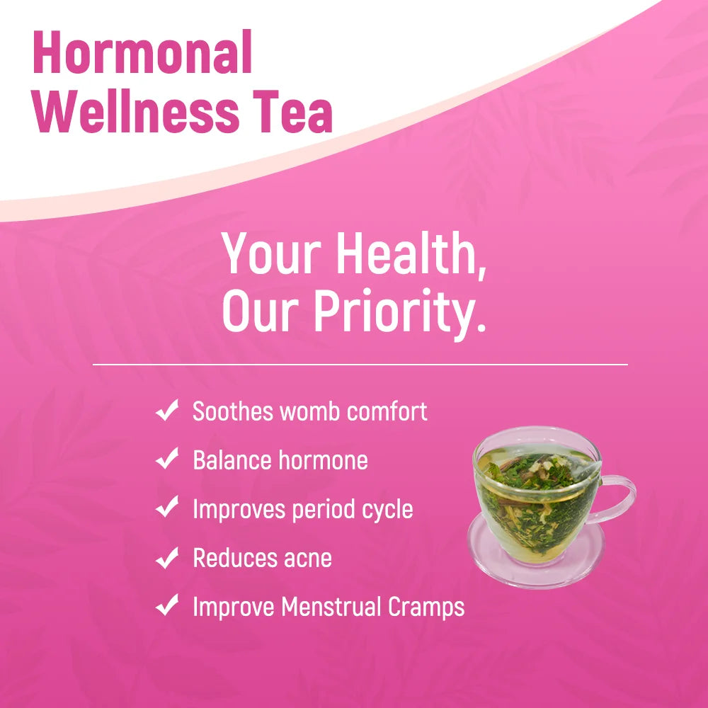 Chinaherbs Womb Tea Natural Plant Based Vegan Raspberry Ginger Spearmint Ashwagandha Female Fertility Hormone Wellness Tea