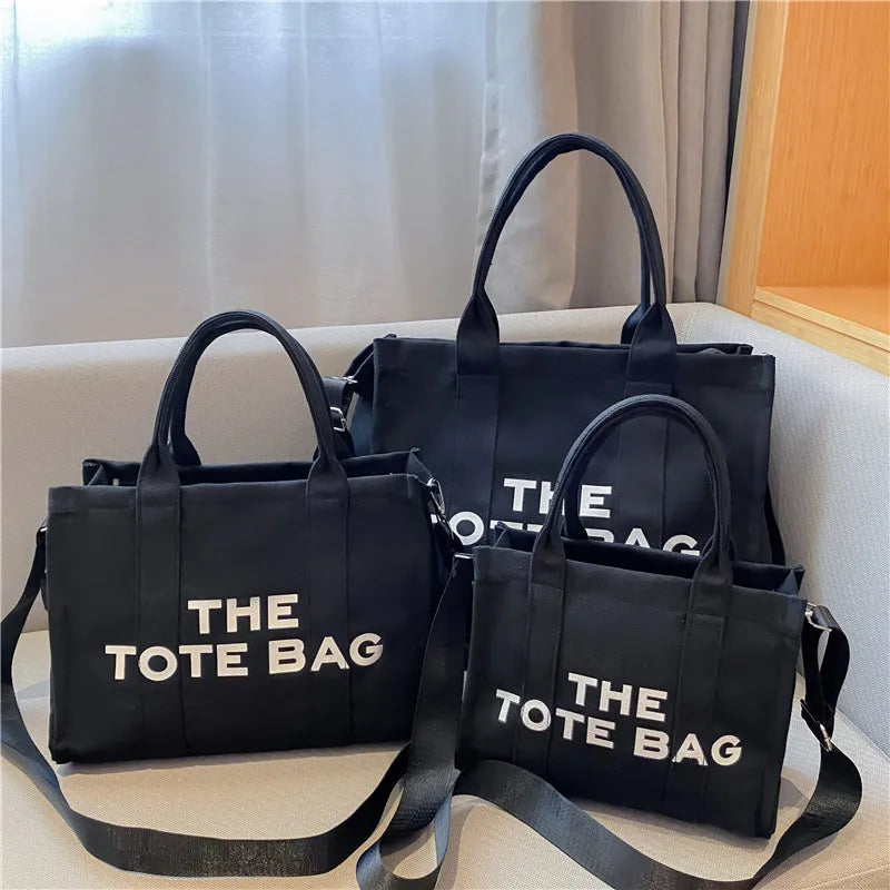 Printed Tote Bag High Version Large Capacity Hand Bill Shoulder Letter Crossbody