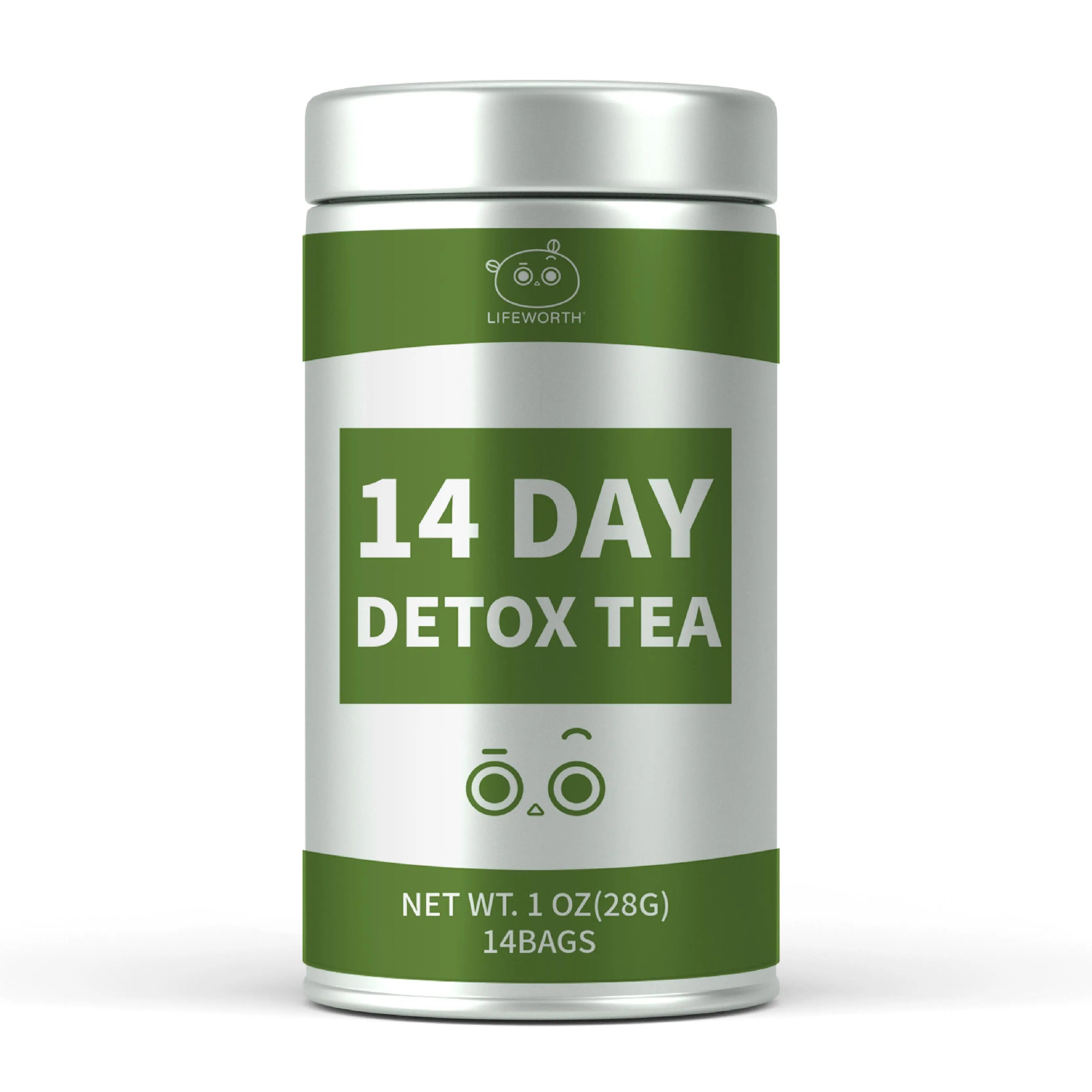 Lifeworth OEM Diet Private Label Detox Tea Weight Loss Tea for Skinny