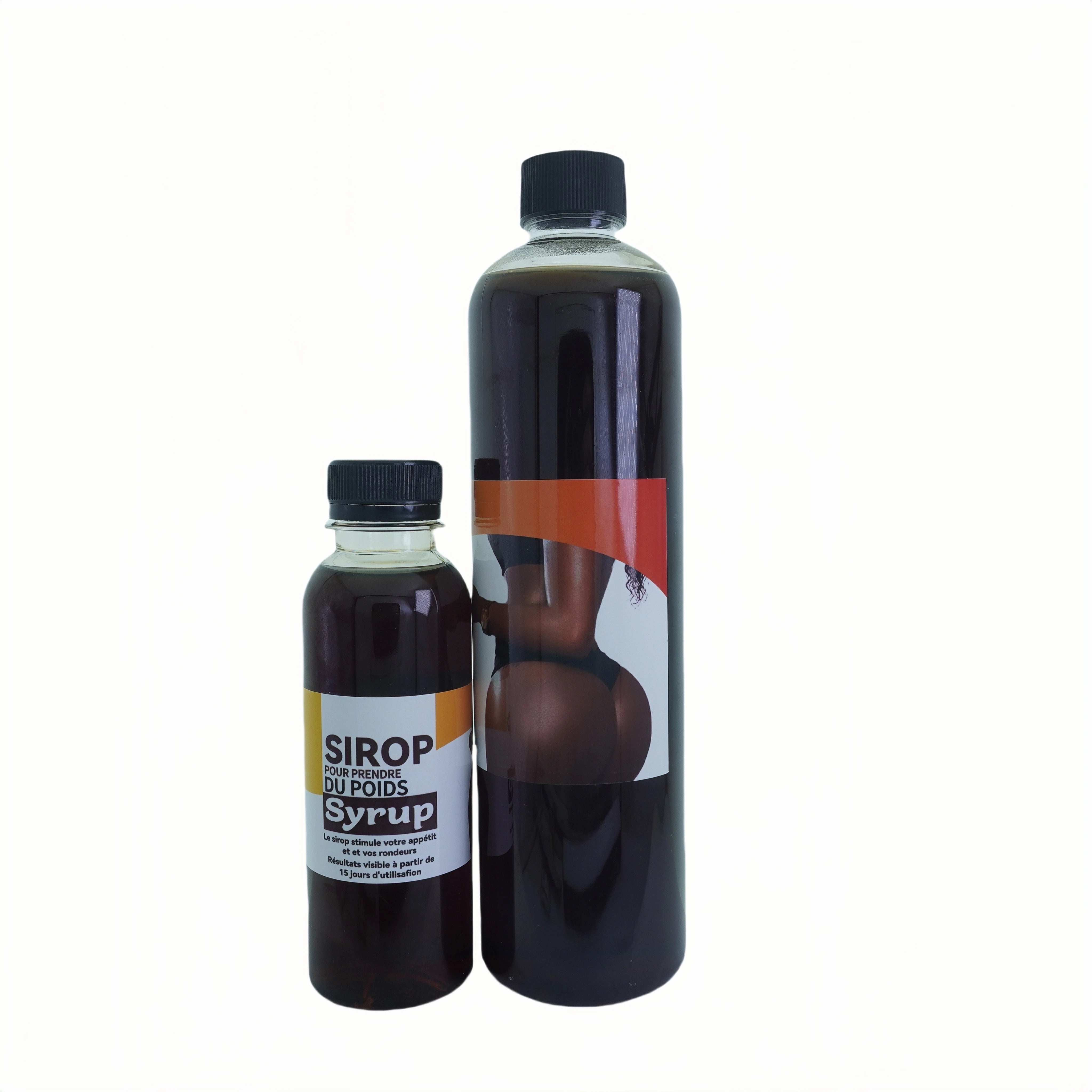 Private Label 700ml Organic Cold Pressed Virgin Syrup Brown Bottle Weight Gain Appetite Stimulation Curvy Enhancement for Adults