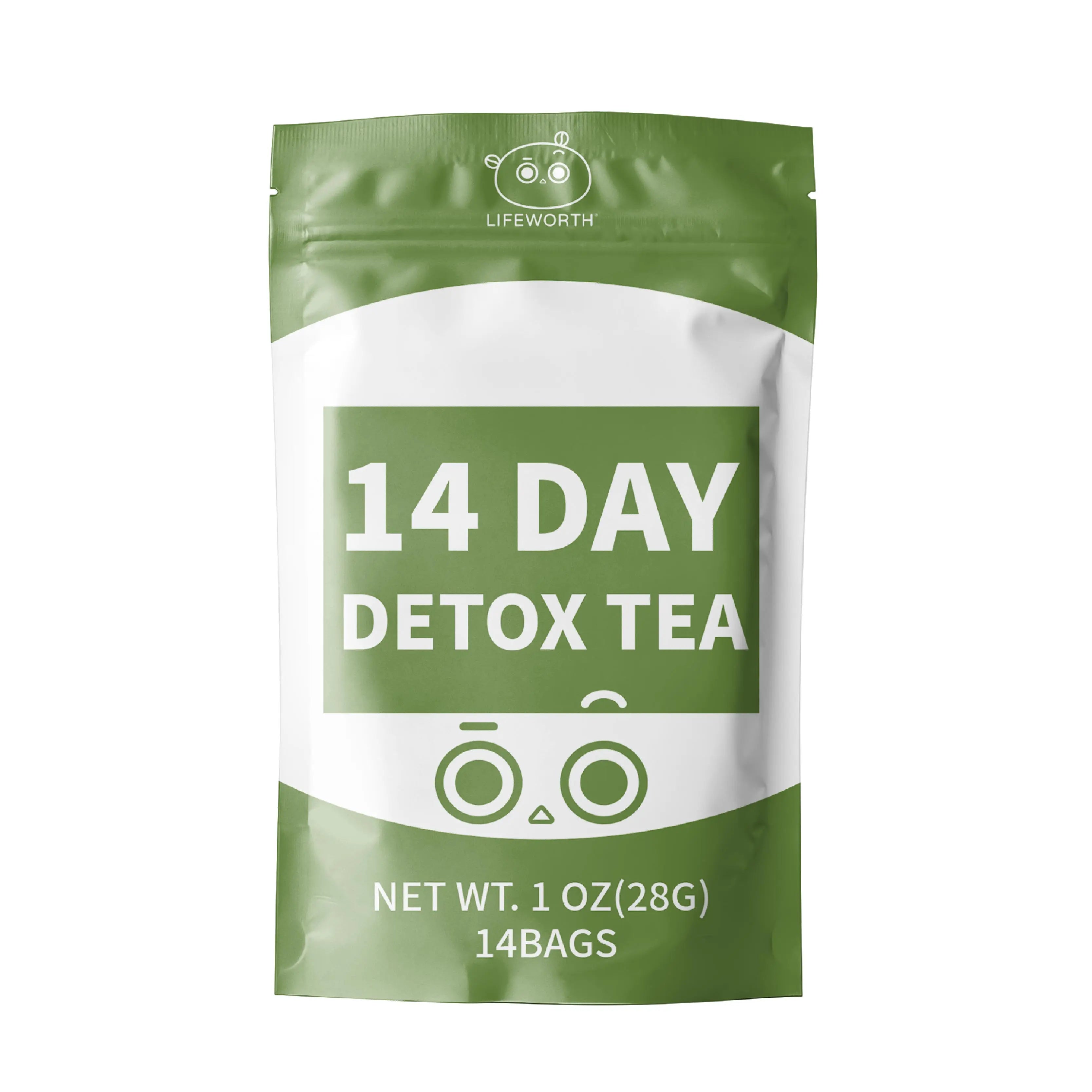Lifeworth OEM Diet Private Label Detox Tea Weight Loss Tea for Skinny