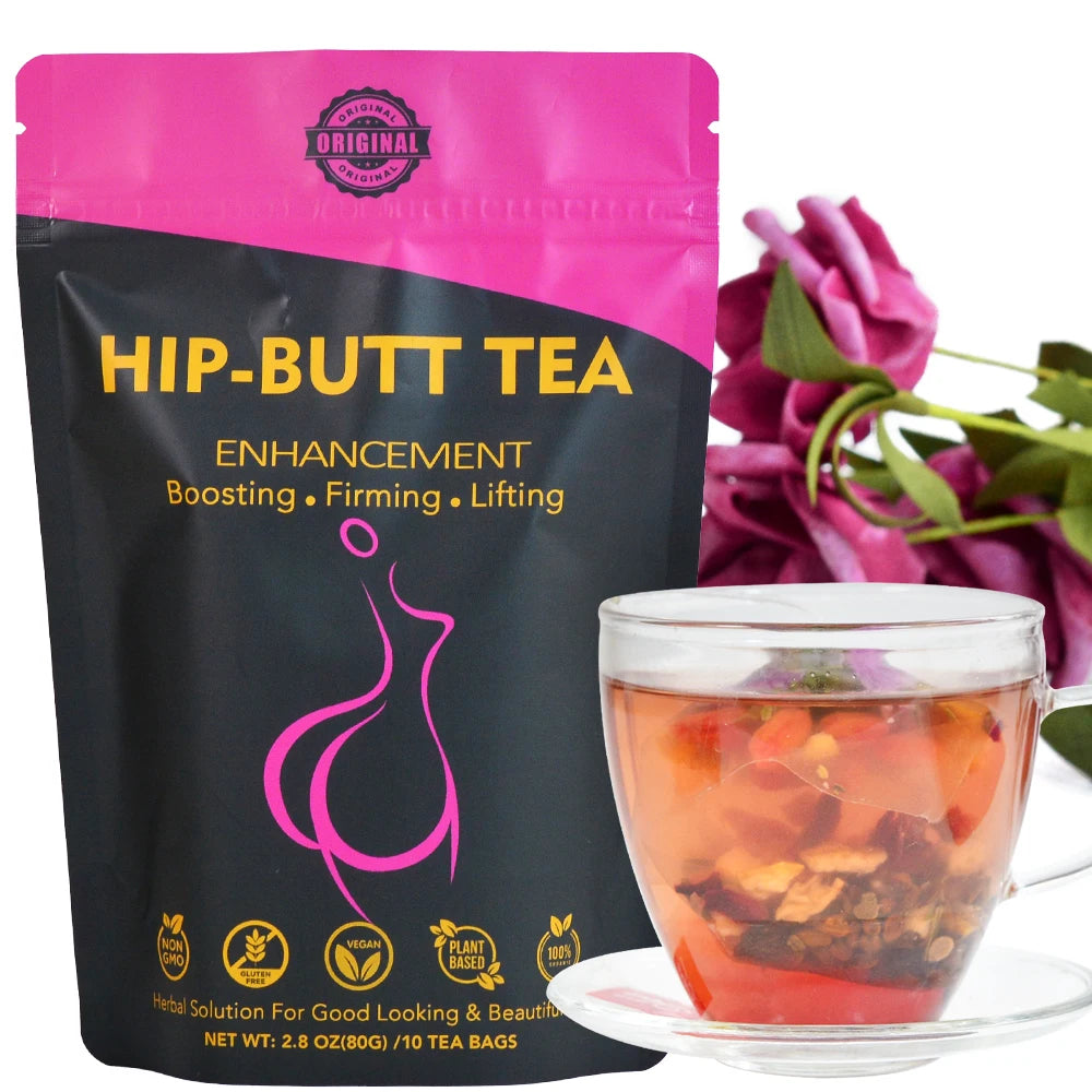 Women Hip Big Butt Tea Enhancement for Buttock Firming Lifting Hot Selling Chinese Herbal Organic Buttock Enlargement