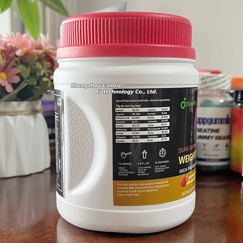 Factory Private Label Sports Mass Gainer Bodybuilding Weight Supplement Powder for Adults