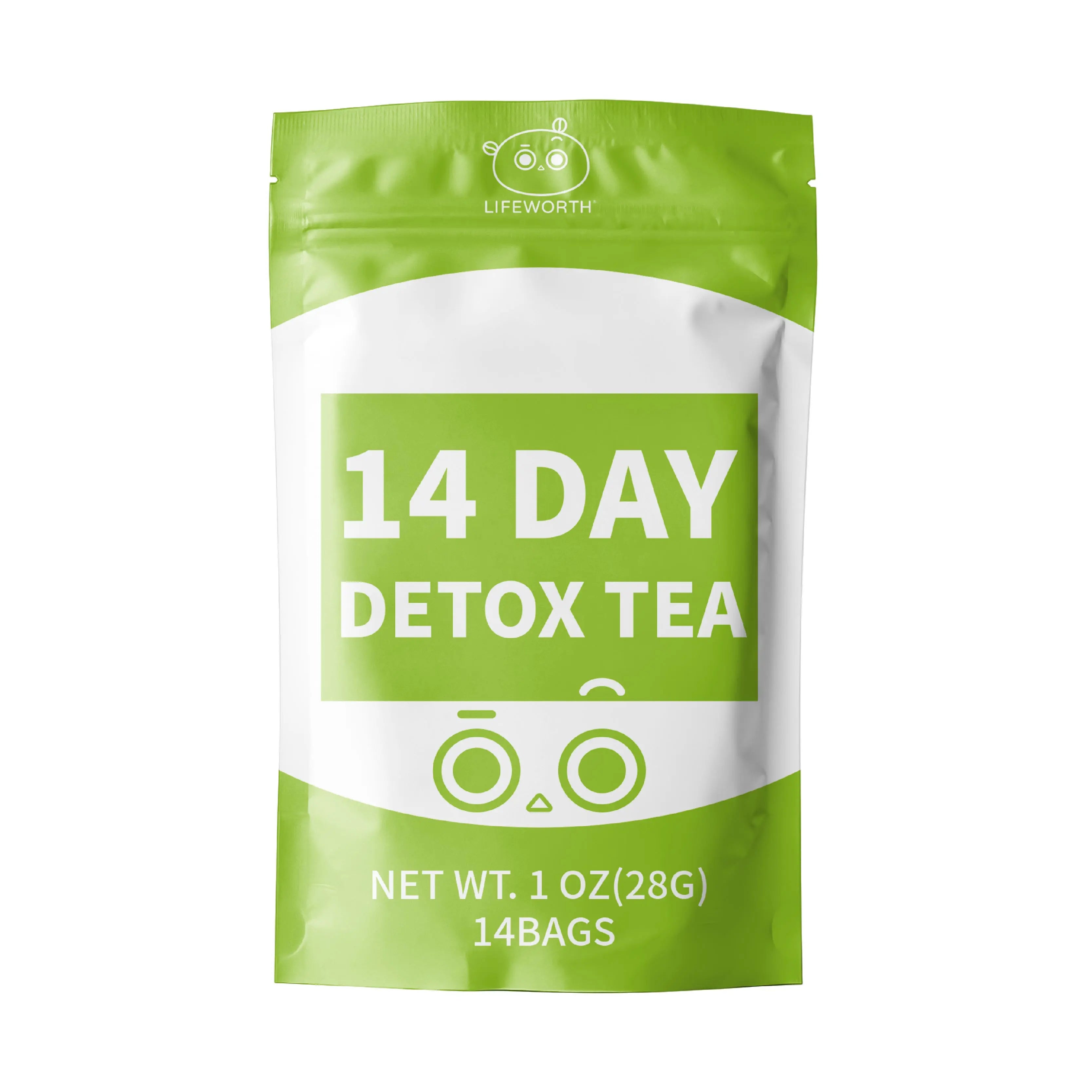 Lifeworth OEM Diet Private Label Detox Tea Weight Loss Tea for Skinny