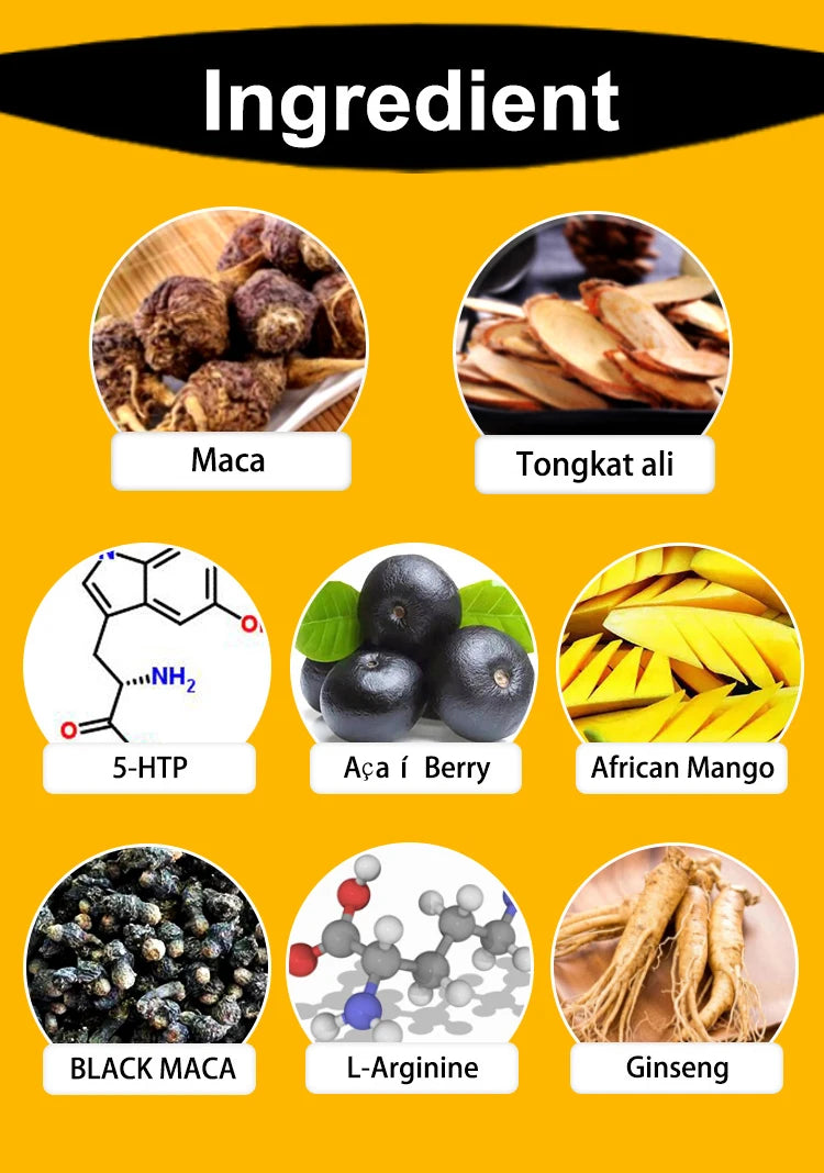 Man Health Supplement Men Power Energy Capsules Male Vitality Pills Herbal Men's X-power Male Power+ Fertility Tablets