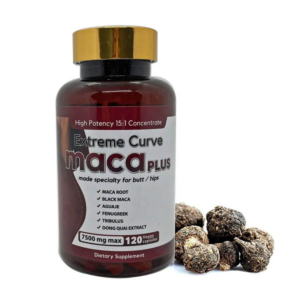 LOW MOQ Ultimate Maca Pills for Butt Hips Enlargement Hip Enhancement Capsules MACA Capsules Ultimate Curve Hip and Butt Booster