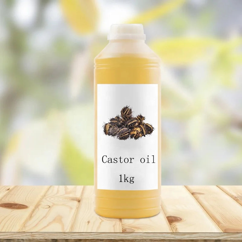 Lanthome Factory Price Bulk Jamaican Black Castor Oil Organic Refined Castor Oil for Hair Beard Eyelah Eyebrows Growth