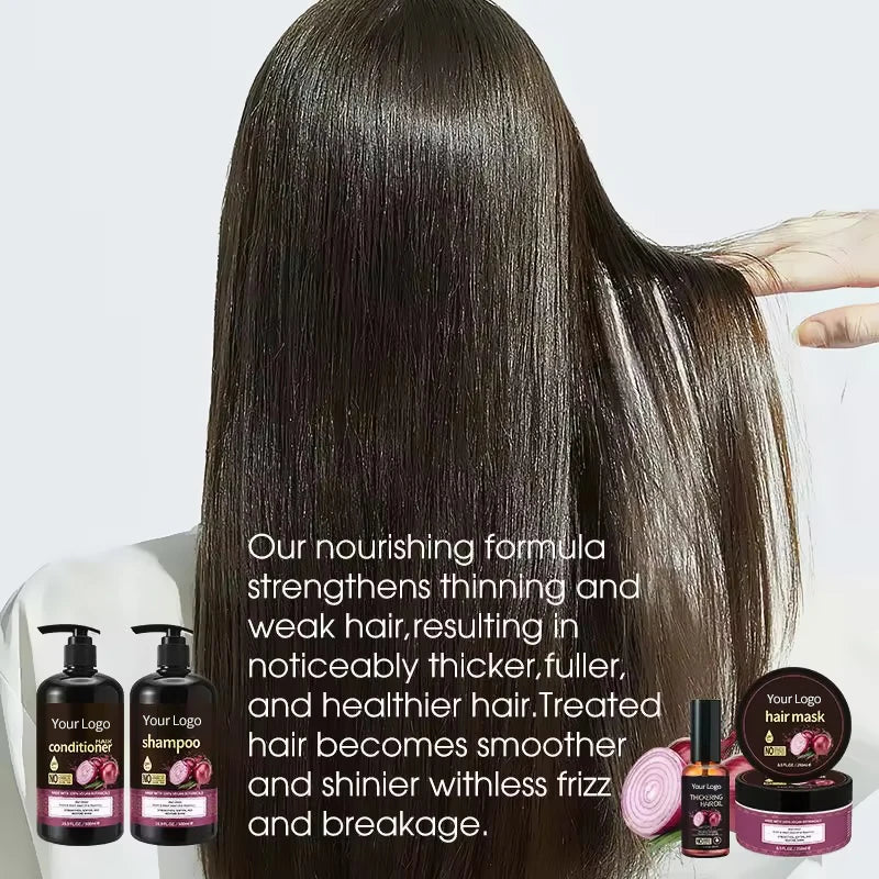 Private Label Hair Curly Dreadlocks Oil Control Professional Hair Growth Shampoo and Conditioner Set