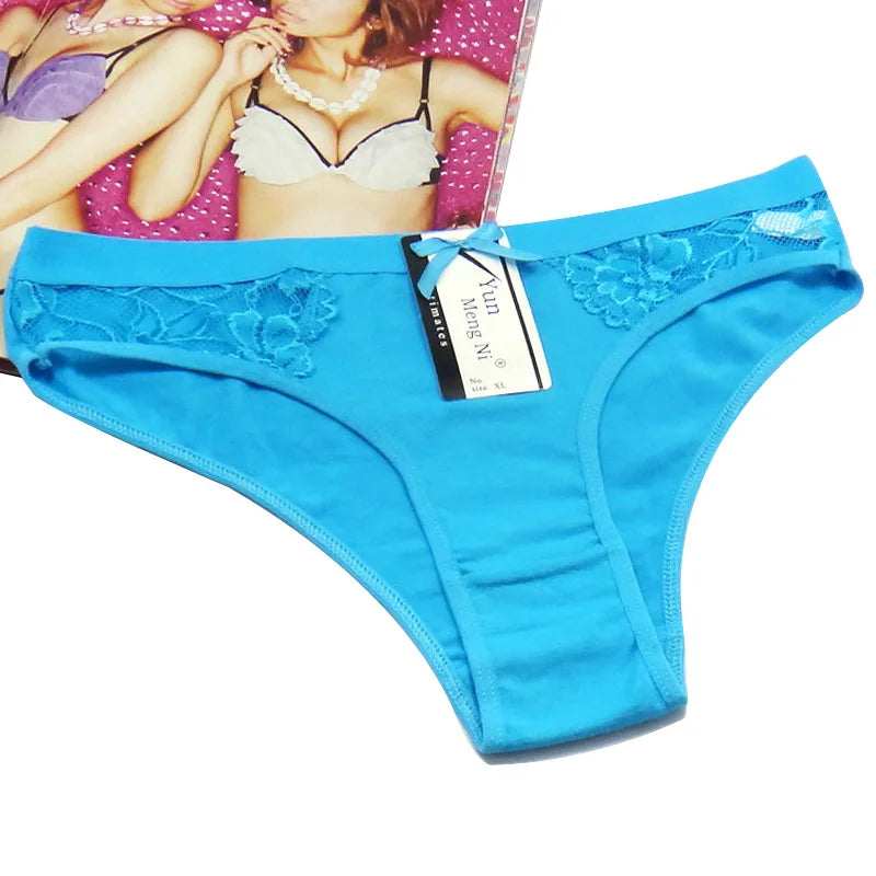Yun Meng Ni Underwear Sexy Lingerie Breathable Cotton Women's Panties