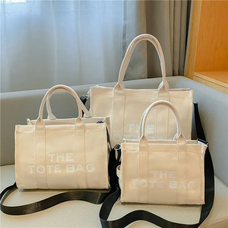 Printed Tote Bag High Version Large Capacity Hand Bill Shoulder Letter Crossbody