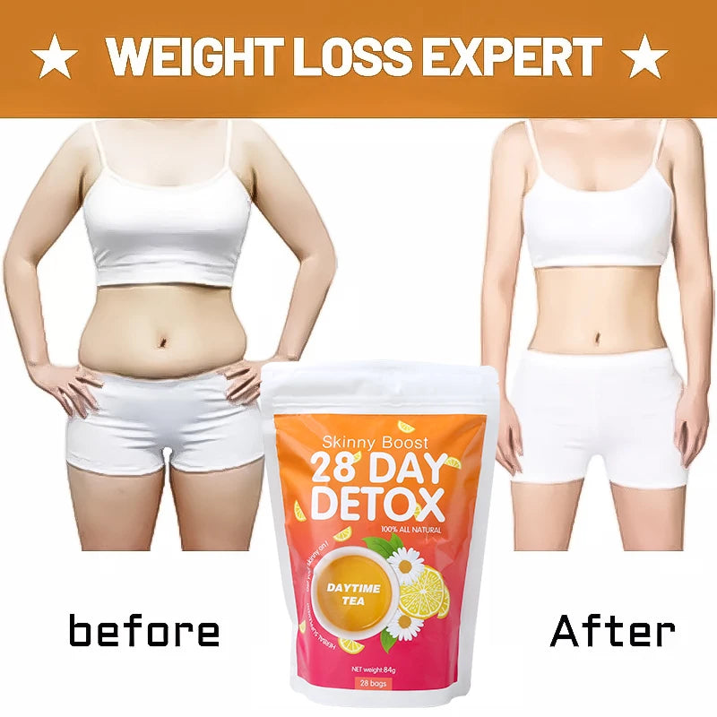 Fast Slimming Supplement Boost Metabolism 28 Days Detox Tea Suppress Appetite Supplement