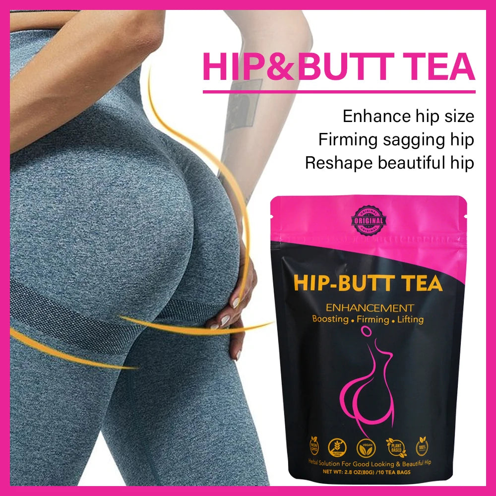 Women Hip Big Butt Tea Enhancement for Buttock Firming Lifting Hot Selling Chinese Herbal Organic Buttock Enlargement