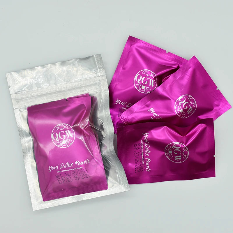 100 % Herbal Vaginal Cleaner Detox Pearls Yoni Tightening Detox Pearls Cleanse Tampons Yoni Pearl