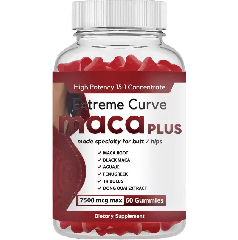 OEM/ODM BBL Curves BBL Gummies Candy Maca Plus Gummy Vitamins Butt-Lifting and Thigh Enlargement Firming Hip