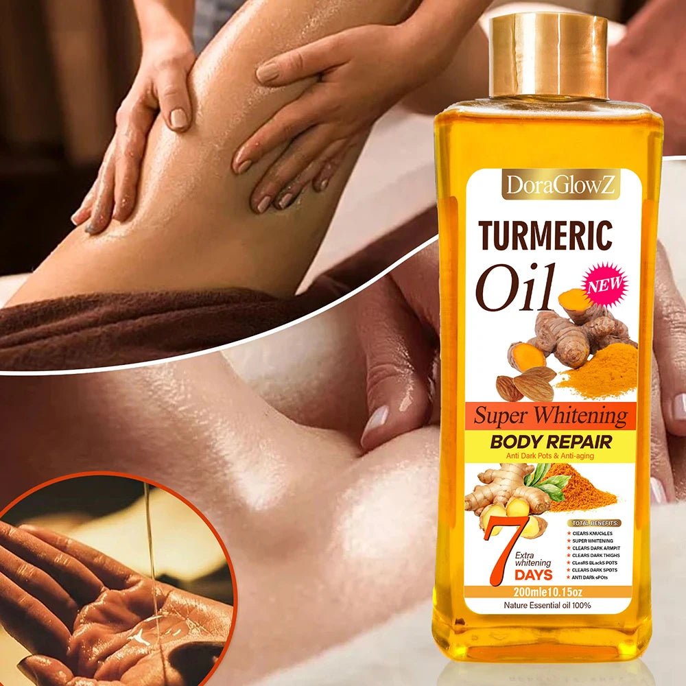 Face Body Skin Care Moisturizing Aromatherapy Fragrance Essential Oils Turmeric Essential Oil Facial Body Massage Oil