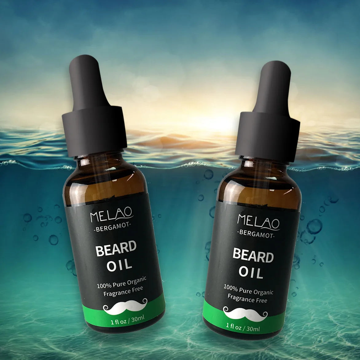 Cross Border Herbal Argan Beard Oil Double Moisturizing Men's Care Wholesale